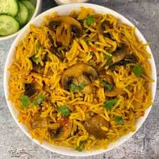 Mushroom Biriyani