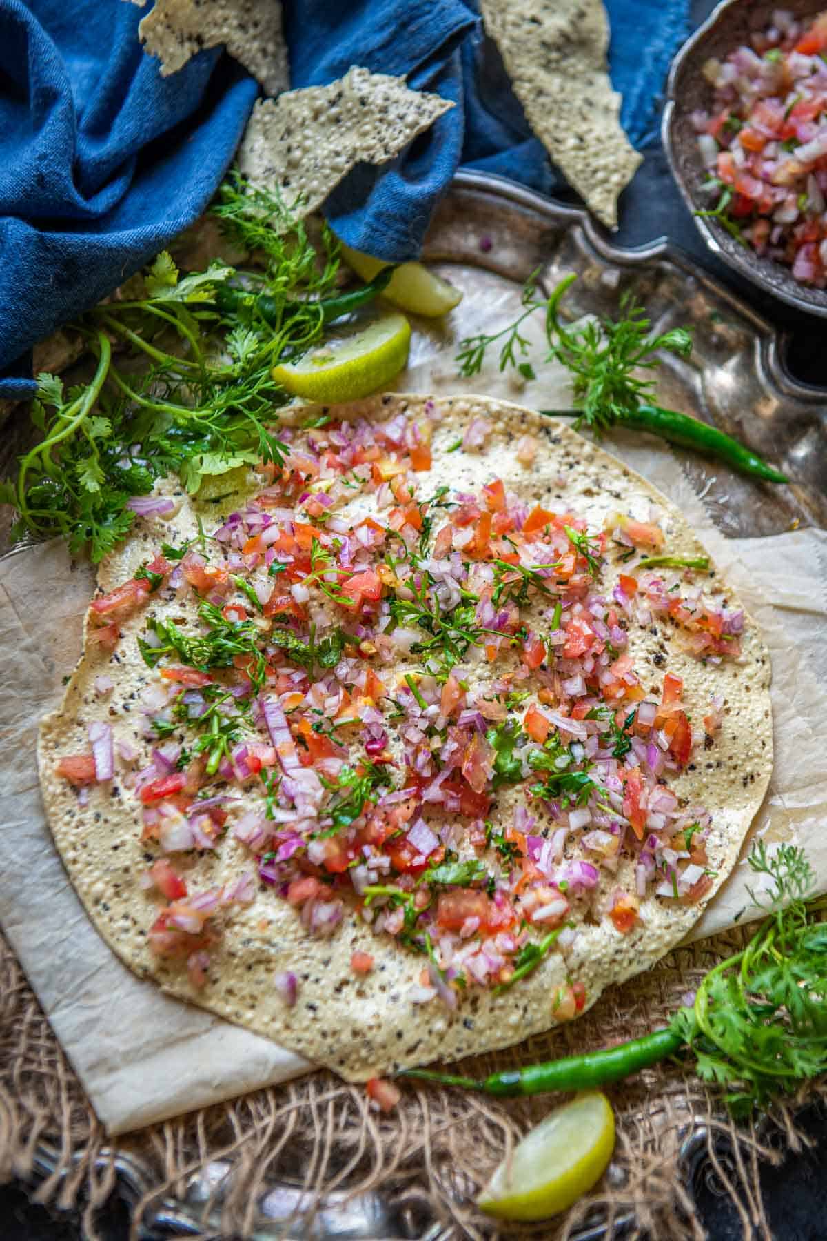 Masala Papad/Roasted or Fried