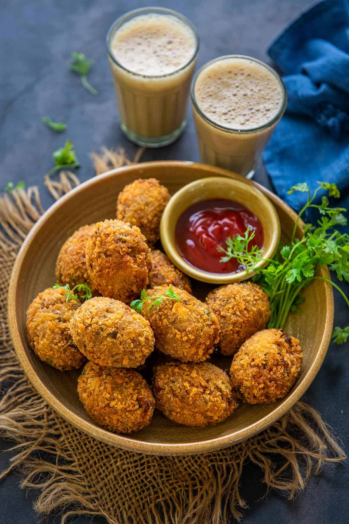 Crispy Veg Cutlet