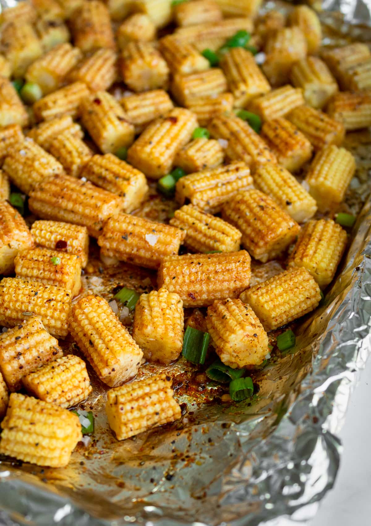 Baby Corn Butter Garlic