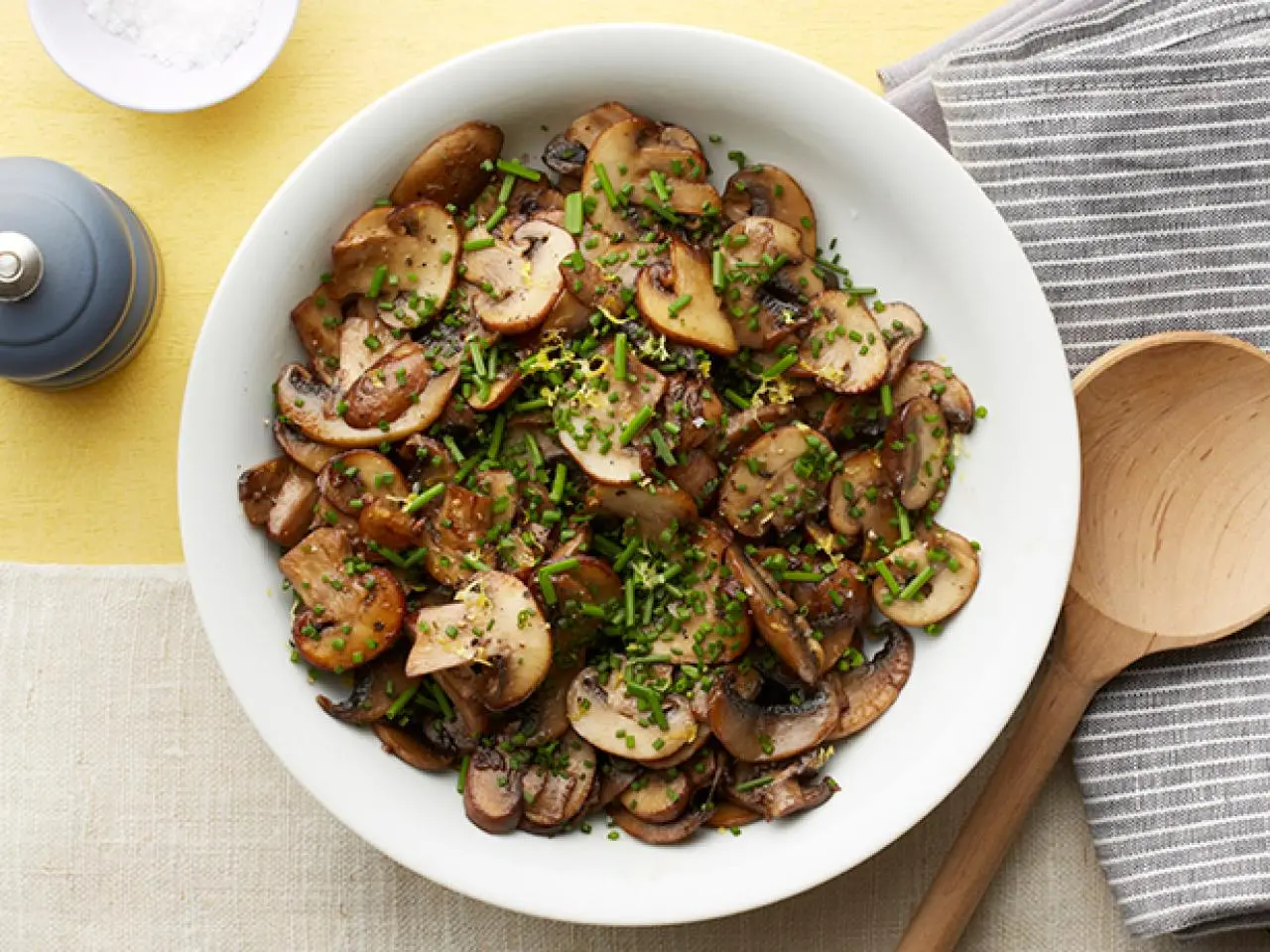 Mushroom Lemon Chilly