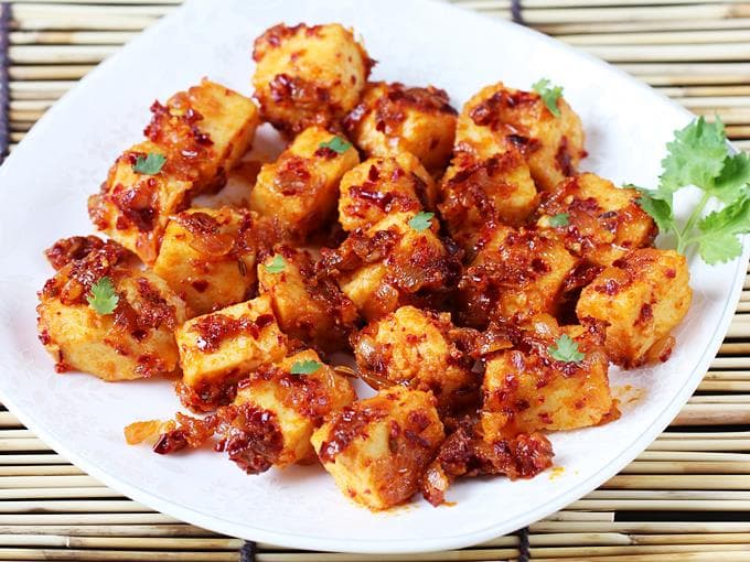 Paneer Garlic