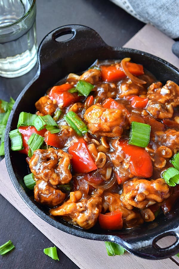 Mushroom Manchurian Gravy