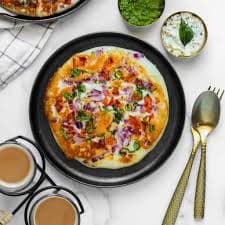 Cheese Tomato Uttapam