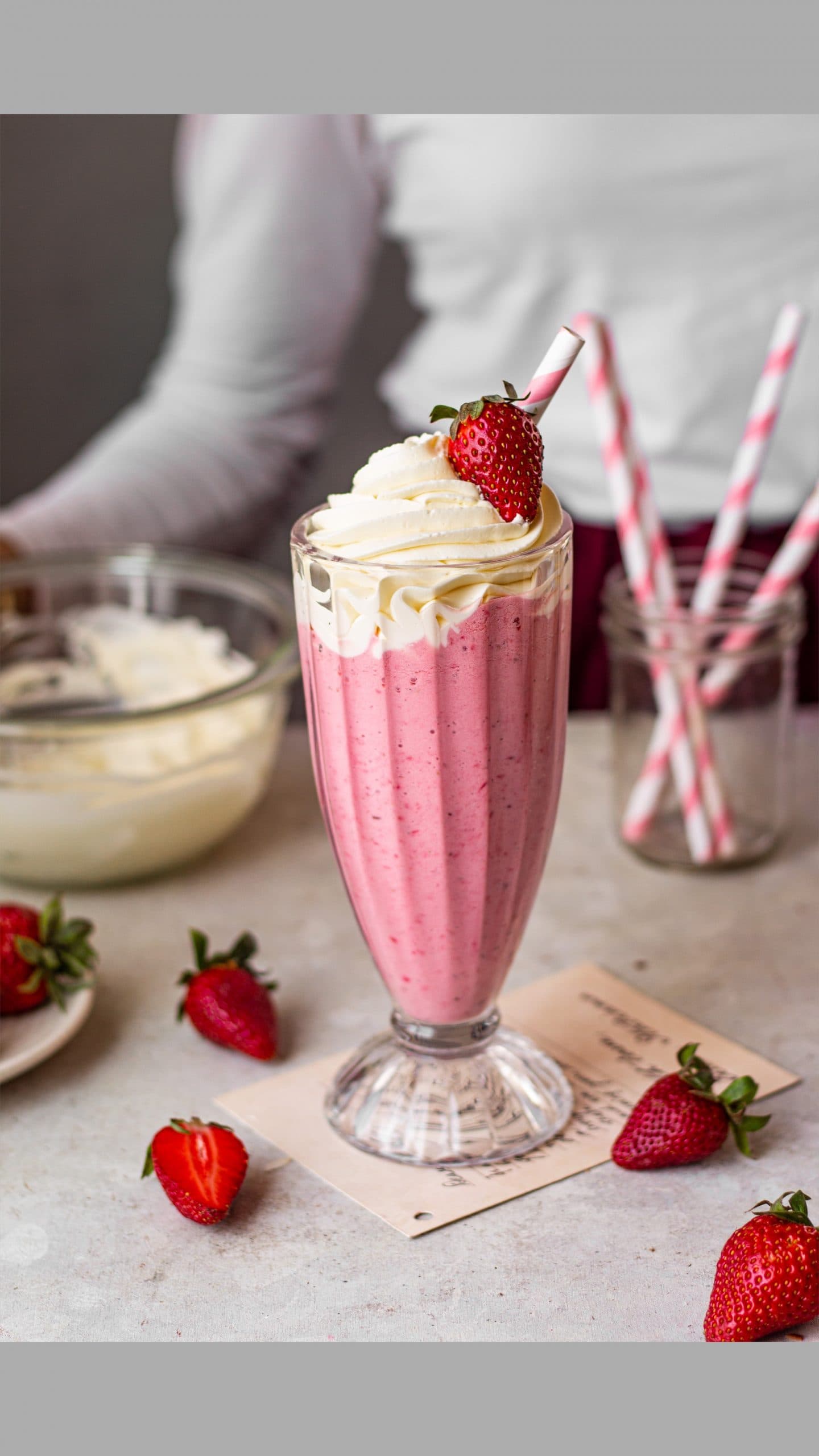 Strawberry Milk Shake